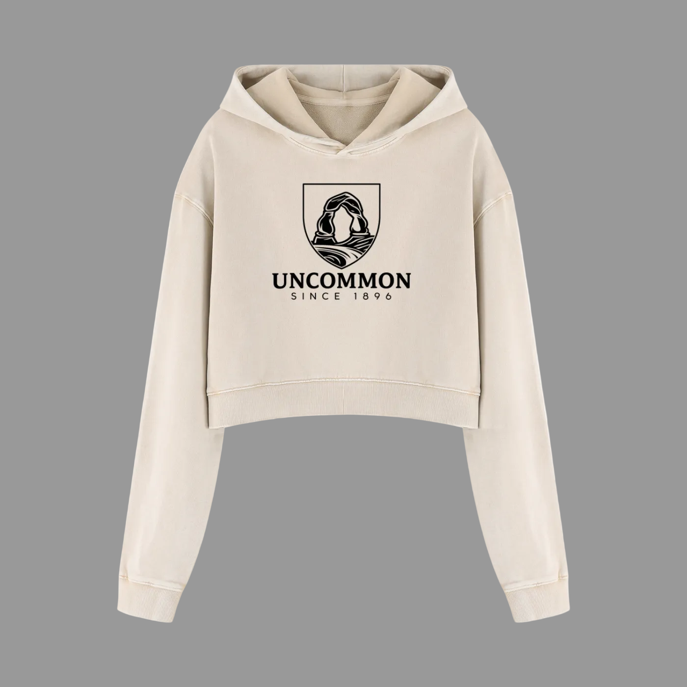 1896 Crop Hoodie
