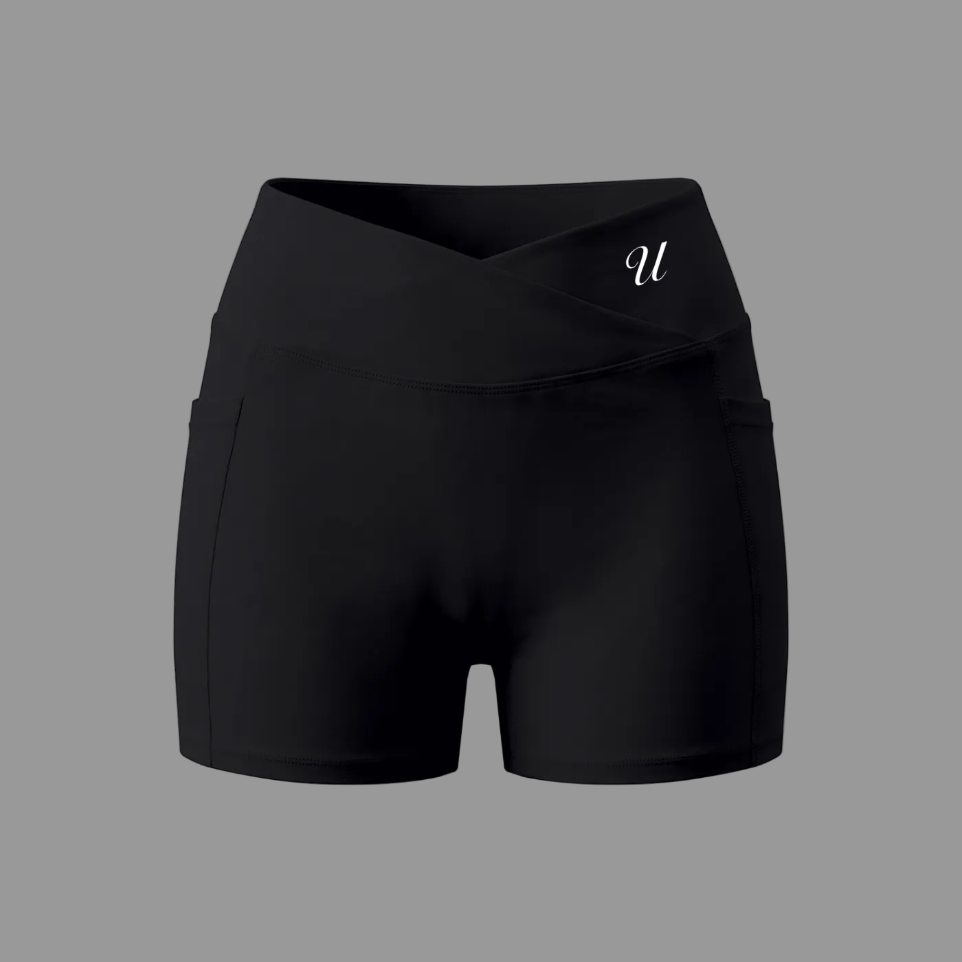 U High Rise Pocket Yoga Shorts