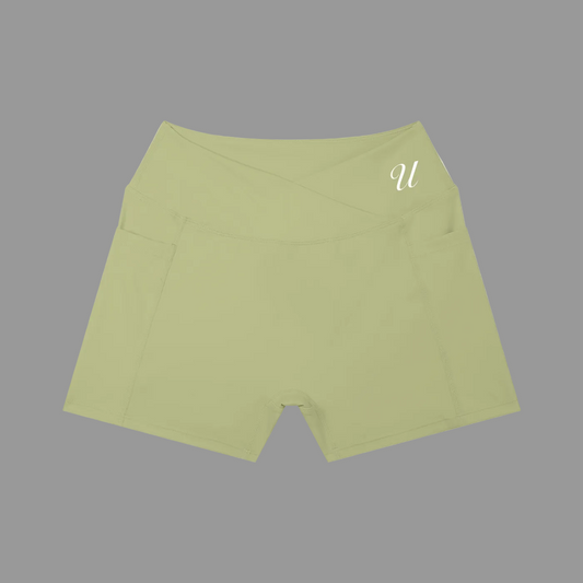 U Women’s High Rise Pocket Yoga Shorts