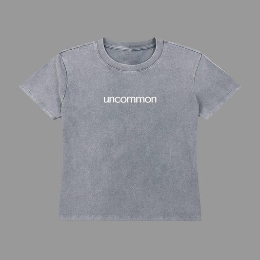 uncommon Vintage Wash Drop Shoulder