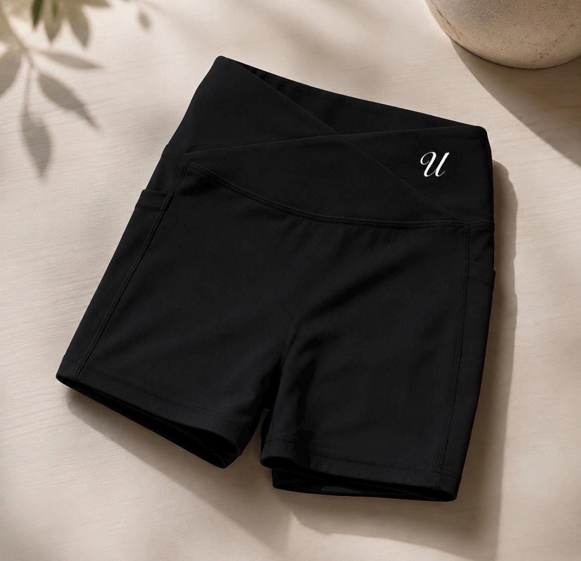 uncommon High Rise Pocket Yoga Shorts