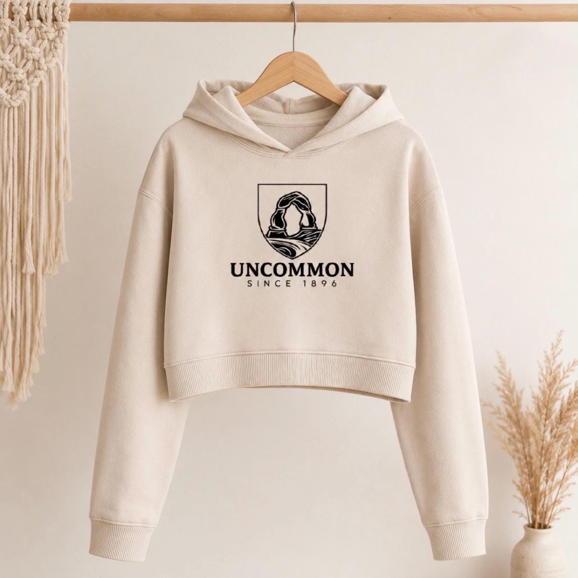 1896 Crop Hoodie