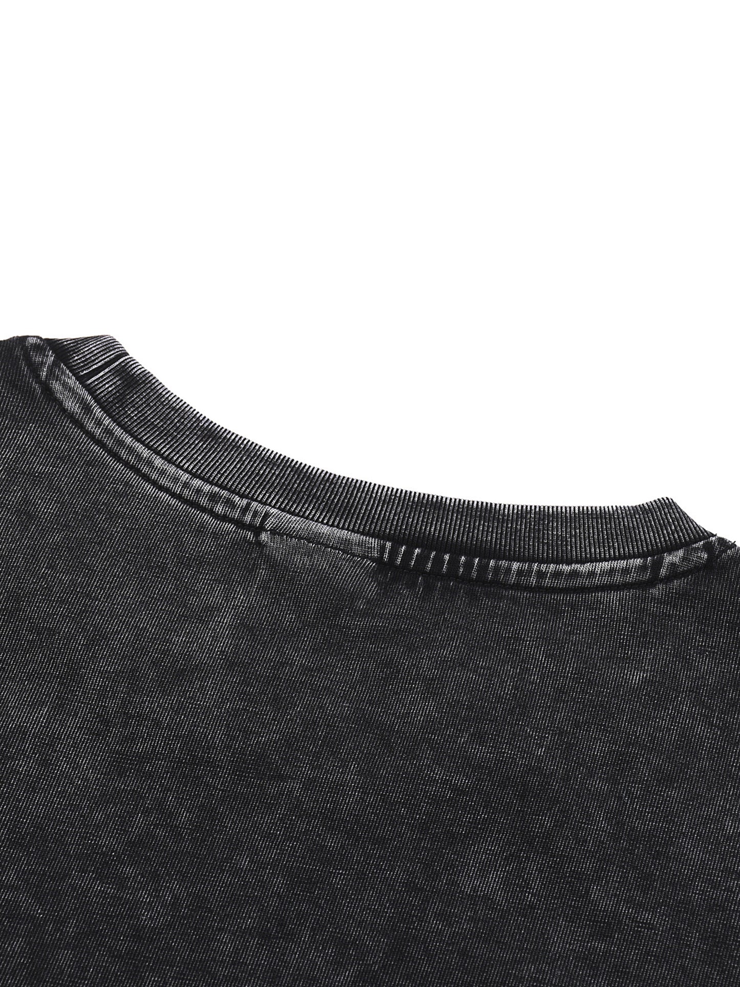 uncommon Vintage Wash Drop Shoulder