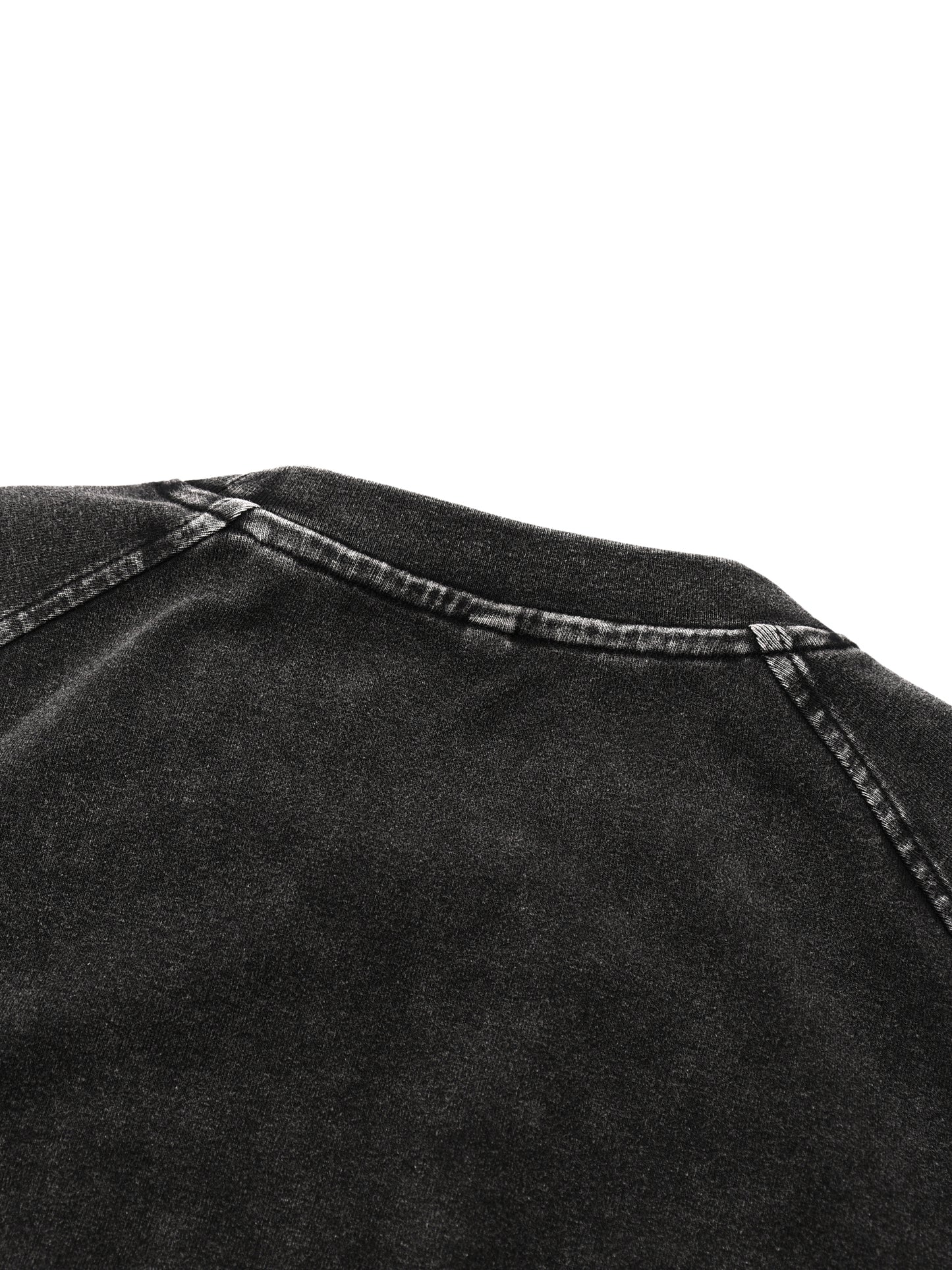 Outwork Everyone Mineral Wash Raglan Crop T-Shirt