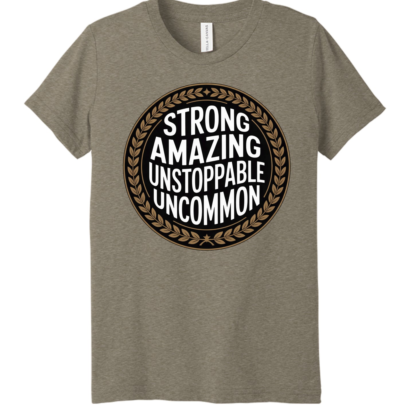 OLIVE TRIBLEND - FRONT